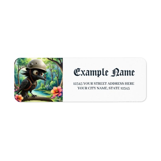 Die Krähe, die Flugtipps von einer Schnecke annahm (Vorne)