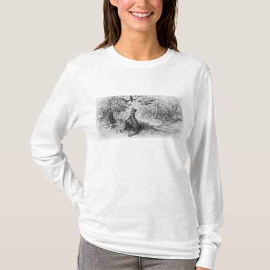 Die Krähe und der Fox T-Shirt (Vorderseite)