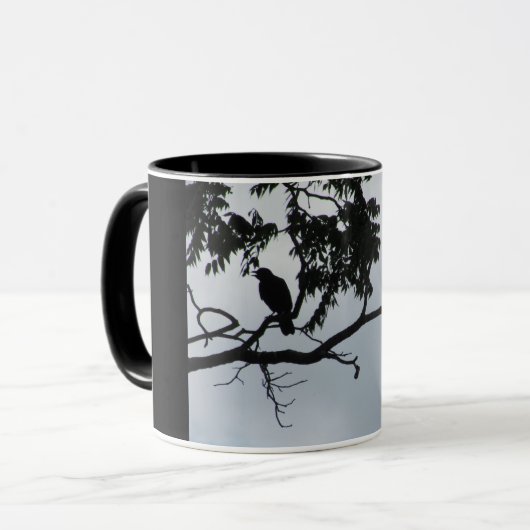 Die Krähen sprechen Tasse (Vorderseite Links)