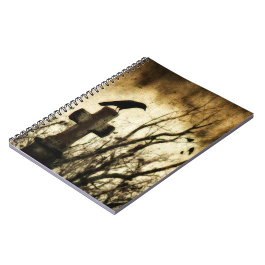 Die Krähen versammeln Notizblock (Linke Seite)