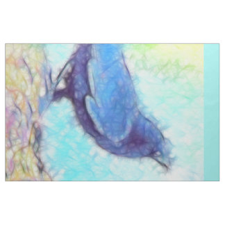 Die Krähenkunstplatte Stoff