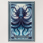 Die Kraken-Tarot-Karte Puzzle (Vertikal)