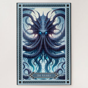 Die Kraken-Tarot-Karte Puzzle