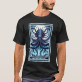 Die Kraken-Tarot-Karte T-Shirt (Vorderseite)