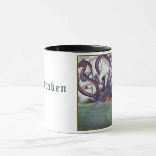 Die Kraken Tasse (Zentrum)