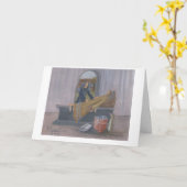 Die Kranken trösten Karte (Gelbe Blume)