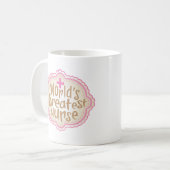 Die Krankenschwester-Kaffee-Tasse der Welt bestste Kaffeetasse (Vorderseite Links)