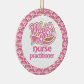 Die Krankenschwester-Praktiker-Geschenk-Verzierung Keramikornament (Rechts)