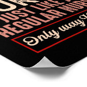 Die Krankenschwester wird wie eine normale Kranken Poster (Ecke)