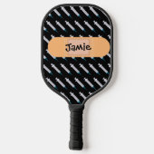 Die Krankenschwestern nennen die Schüsse-Signatur Pickleball Schläger (Rückseite)