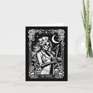 Die Krankenversicherung Skeleton Tarot Card Die so Karte