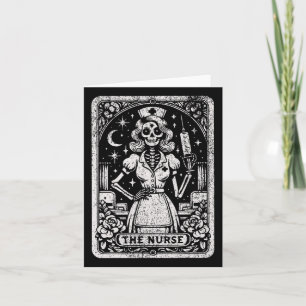 Die Krankenversicherung Skeleton Tarot Card Die so Karte