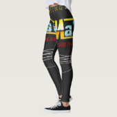 Die Krasse Mall "80er Wrestling" Leggings (Links)