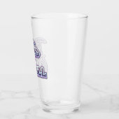 Die krasse Mall"Kristall" Logo 16oz Glas-Trommel Glas (Links)