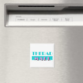 Die Krasse Mall "MIAMI" 2in x 2in Magnet (In Situ (Geschirrspüler))