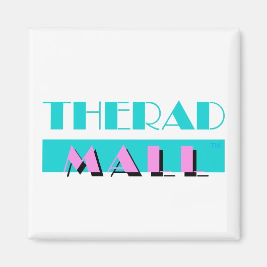 Die Krasse Mall "MIAMI" 2in x 2in Magnet (Vorne)