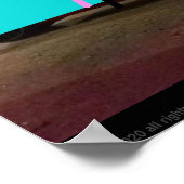 Die Krasse Mall "MIAMI: Nights" 20" x 28" Poster (Ecke)