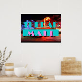 Die Krasse Mall "MIAMI: Nights" 20" x 28" Poster (Küche)