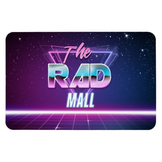 Die Krasse Mall "Wave 1" 4in x 6in Magnet (Horizontal)