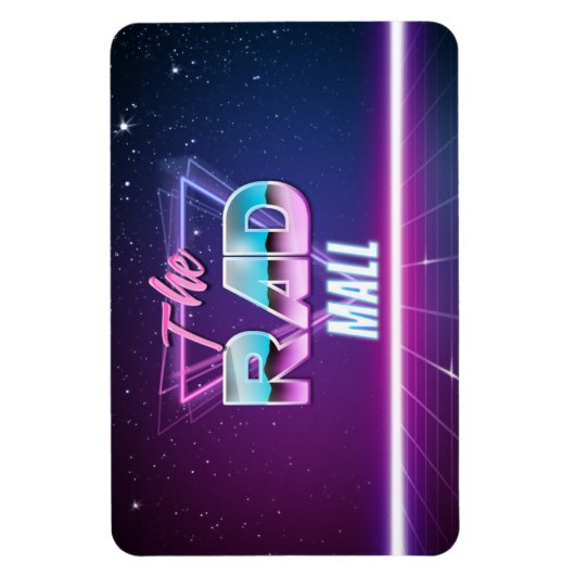 Die Krasse Mall "Wave 1" 4in x 6in Magnet (Vertikal)