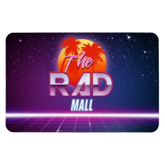 Die Krasse Mall "Wave 2" 4in x 6in Magnet (Horizontal)
