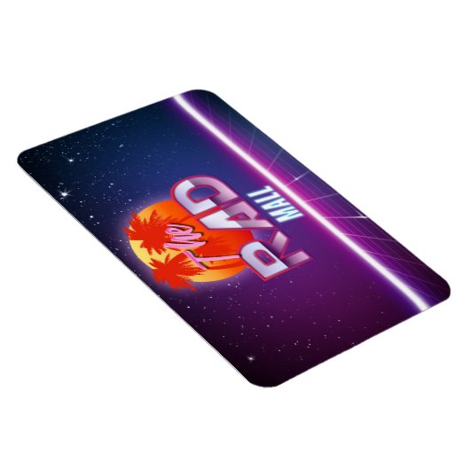 Die Krasse Mall "Wave 2" 4in x 6in Magnet (Rechte Seite)