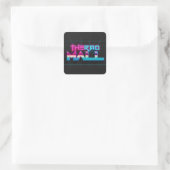 Die Krasse Mall "Wave 5" Sticker (klein) (Tasche)