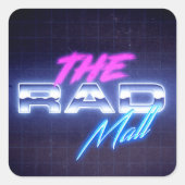 Die Krasse Mall "Wave 7" Square Stickers (Vorderseite)