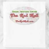 Die Krassen Mall "HOLIDAYS" Oval Stickers (Blatt 4 (Tasche)