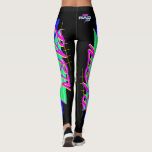 Die Krassen "PARTY Time 80's"-Leggings Leggings
