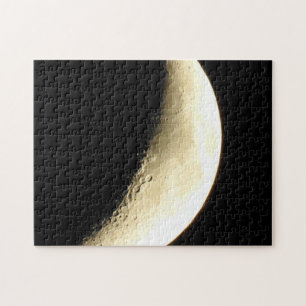 Die Kratzer des Mondes haben Fotografie Nah Puzzle