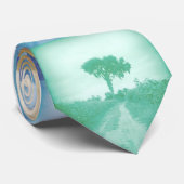 Die Krawatte der Baumpastel (Gerollt)