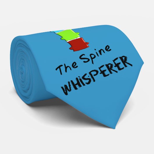 Die Krawatte der Chiropraktor-Männer (Gerollt)