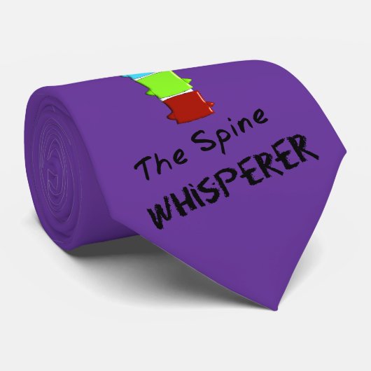 Die Krawatte der Chiropraktor-Männer (Gerollt)