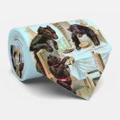 Die Krawatte der drei Bären (Gerollt)