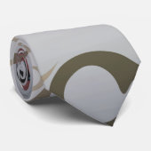 Die Krawatte der Gitarren-Männer (Gerollt)