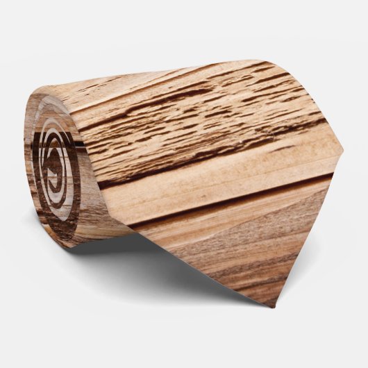 Die Krawatte der Land-rustikale hölzerne (Gerollt)