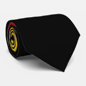 Die Krawatte der Männer in den deutschen (Gerollt)