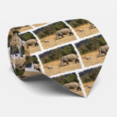 Die Krawatte der Nashorn-Familienväter (Gerollt)