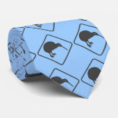 Die Krawatte der Neuseeland-Kiwi-Männer (Gerollt)