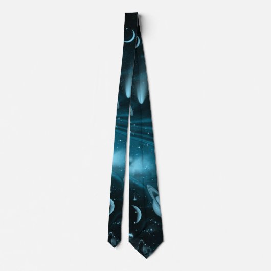 Die Krawatte der Raum-Galaxie-Männer (Rückseite)