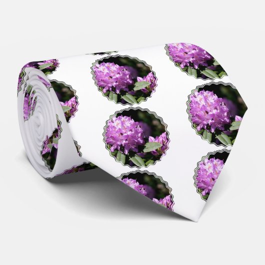 Die Krawatte der Rhododendron-Männer (Gerollt)