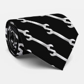 Die Krawatte der Schlüssel-Werkzeugmänner (Gerollt)