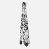 die Krawatte der Schwarzweiss-Rosenmänner (Rückseite)