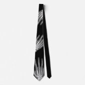 Die Krawatte der Skeleton Handröntgenstrahl-Männer (Vorderseite)