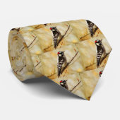 Die Krawatte der strukturierten flaumigen (Gerollt)