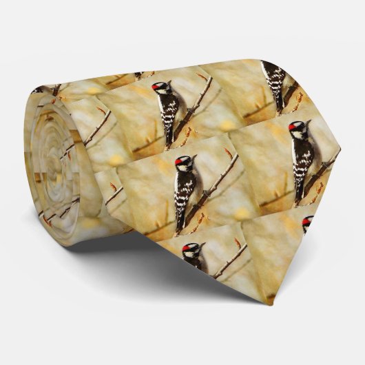 Die Krawatte der strukturierten flaumigen (Gerollt)