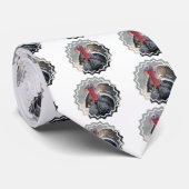 Die Krawatte der wilden die Türkei-Bild-Männer (Gerollt)