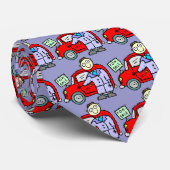 DIE KRAWATTE DES AUTO-VERKÄUFERS (Gerollt)