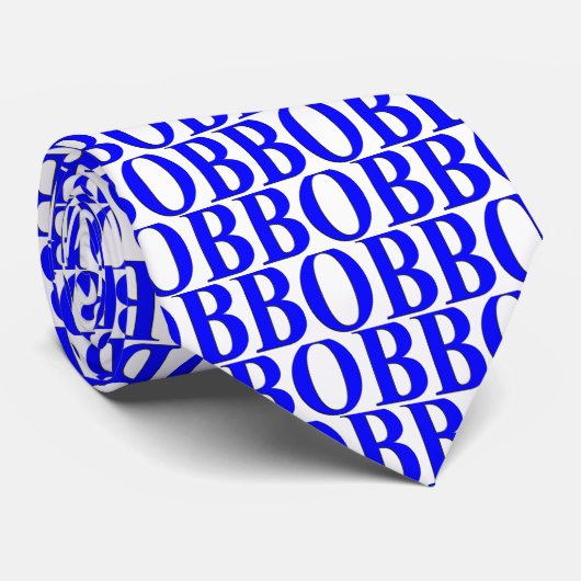 Die Krawatte des Bobs (Gerollt)